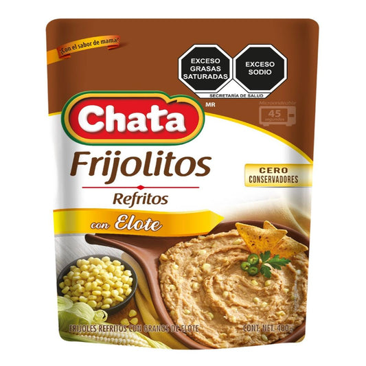 VEG FRI CHATA REF C/ELOTE POUCH 12/400GR