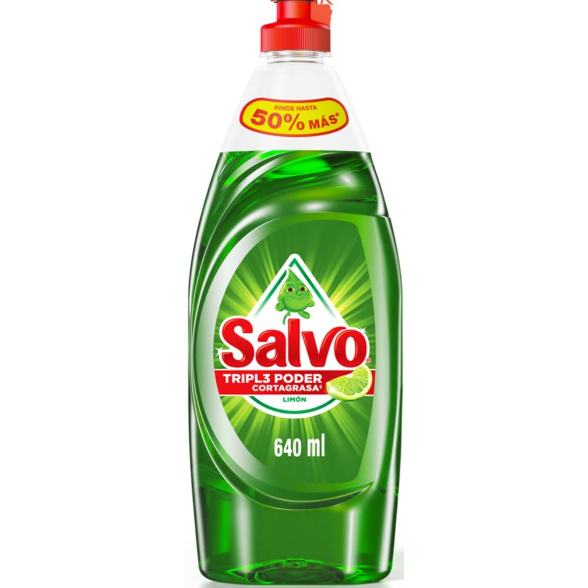 LT SALVO LIQ LIMON12/640ML