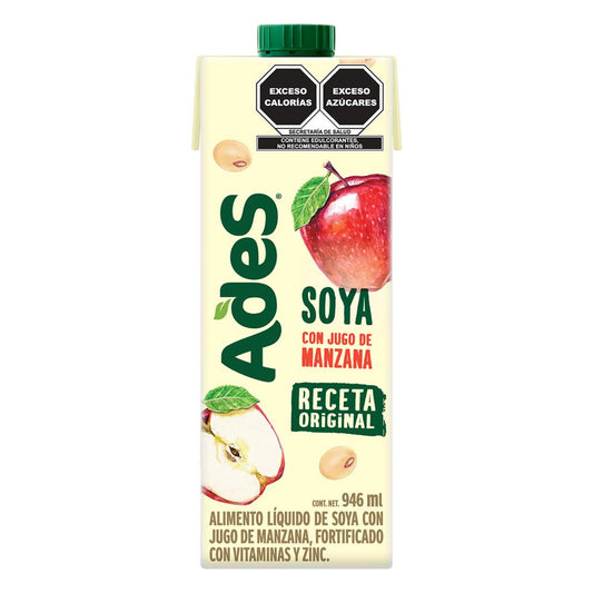 JUG ADES MANZANA MAYOREO12/946ML
