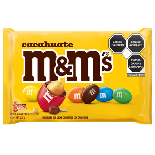 DL CHOC M&MS CACAHUATE6/37.5GR