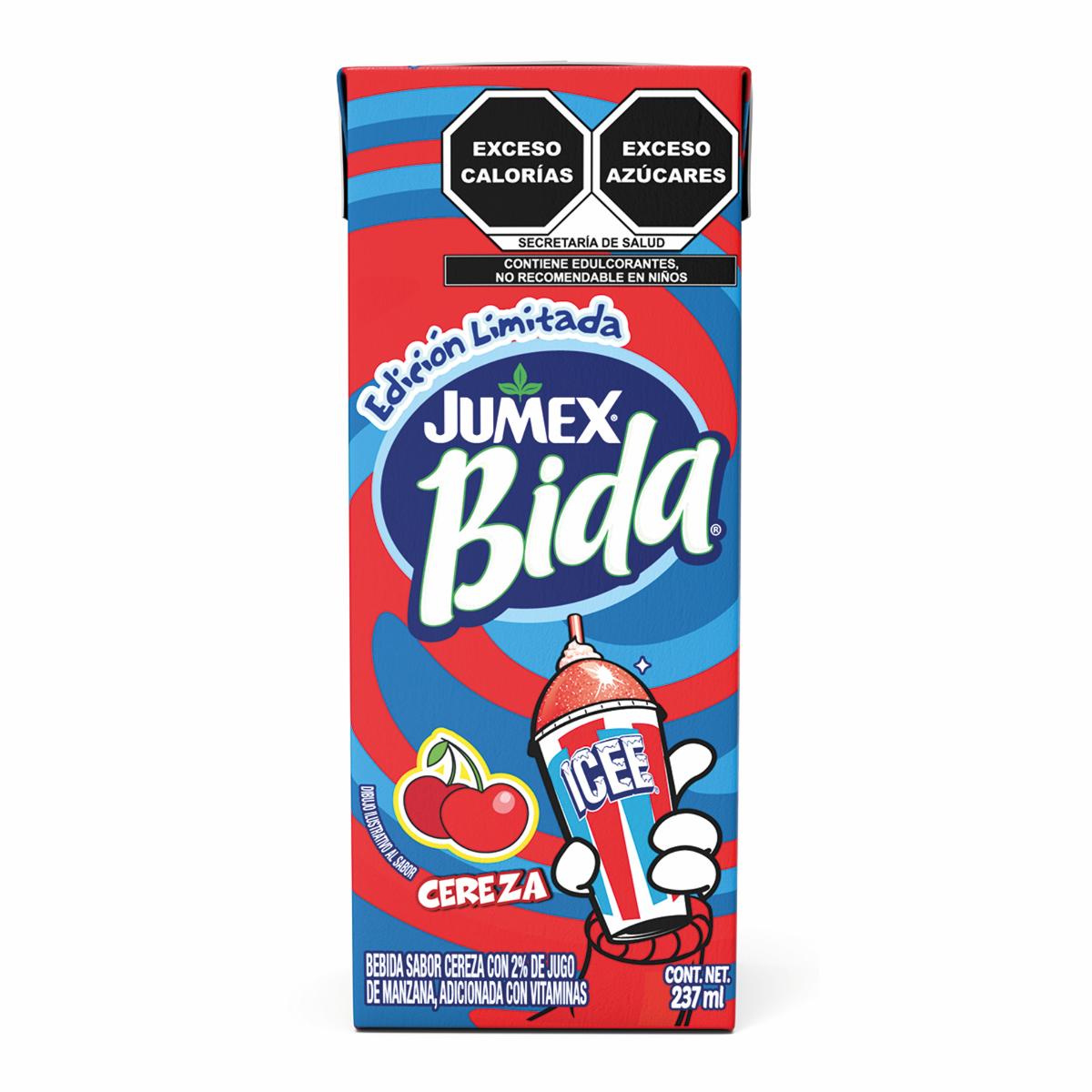 JUG JUMEX BIDA ICEE CEREZA24/237ML