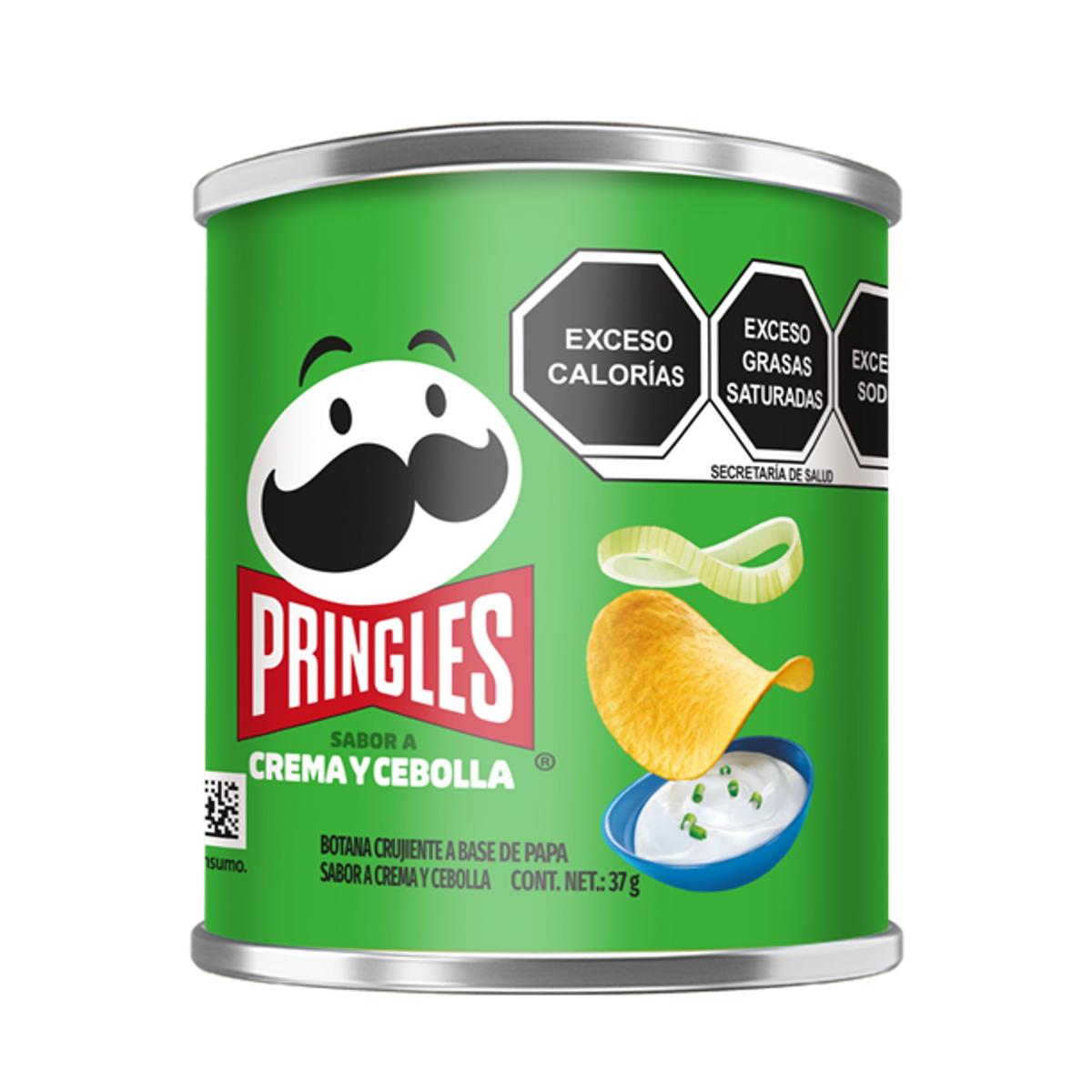 BT PRINGLES PAPAS CREMA Y CEBOLL 12/37GR
