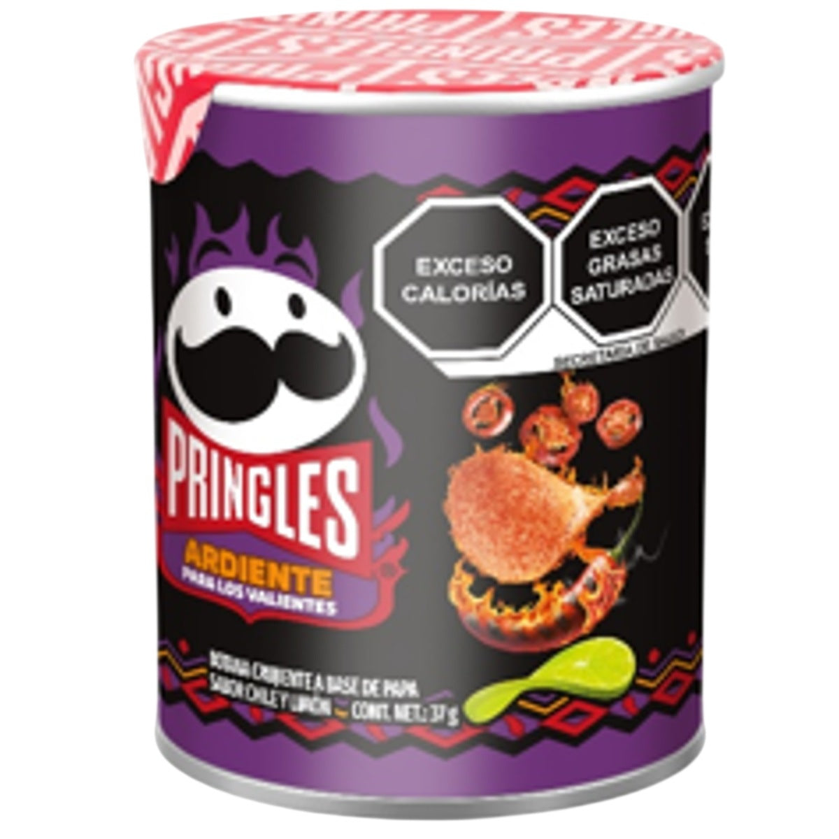 BT PRINGLES PAPAS ARDIENTE 12/37GR