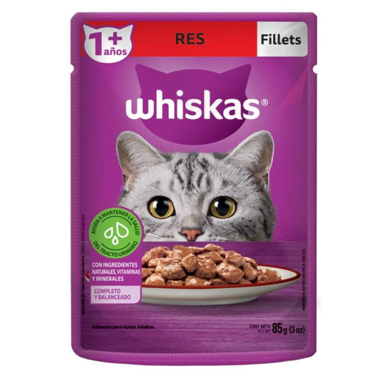 MASC WHISKAS POUCH RES85GR