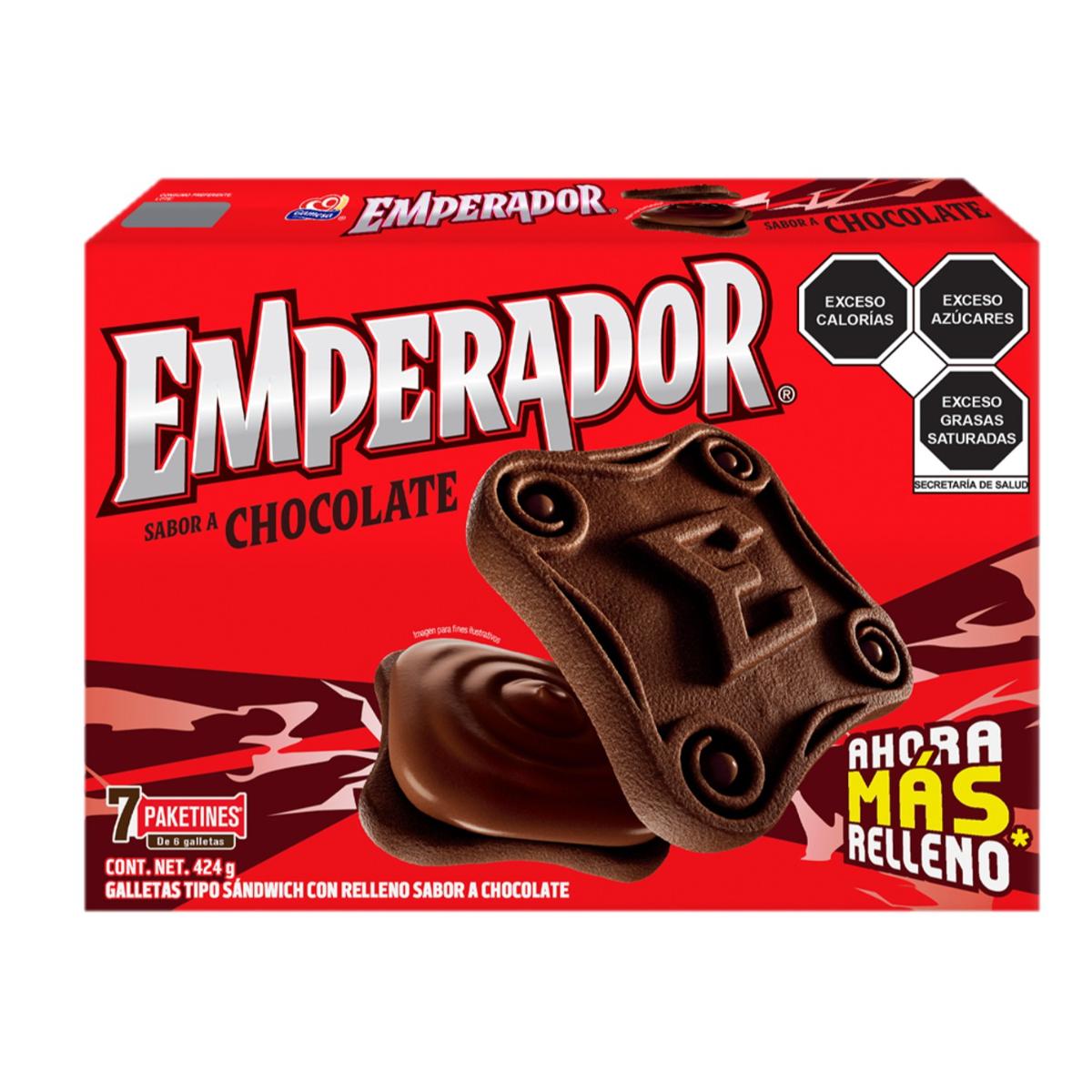GALL GAMESA EMPERADOR CHOCOLATE 12/424GR