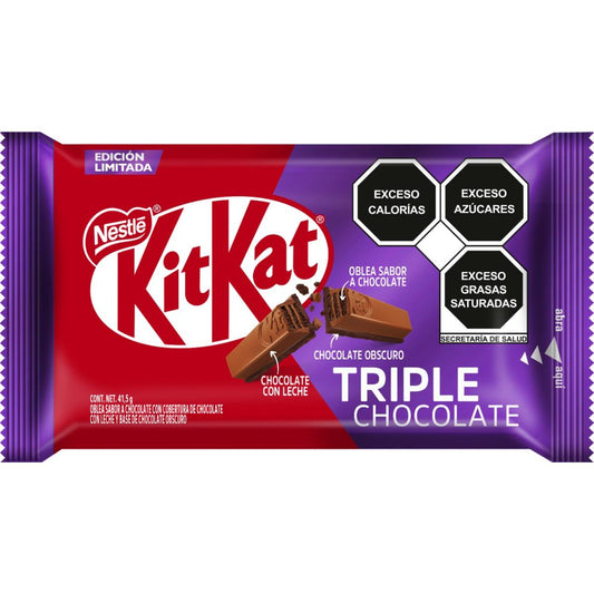 DL CHOC KIT KAT TRIPLE CHOCOL 9/41.5GR