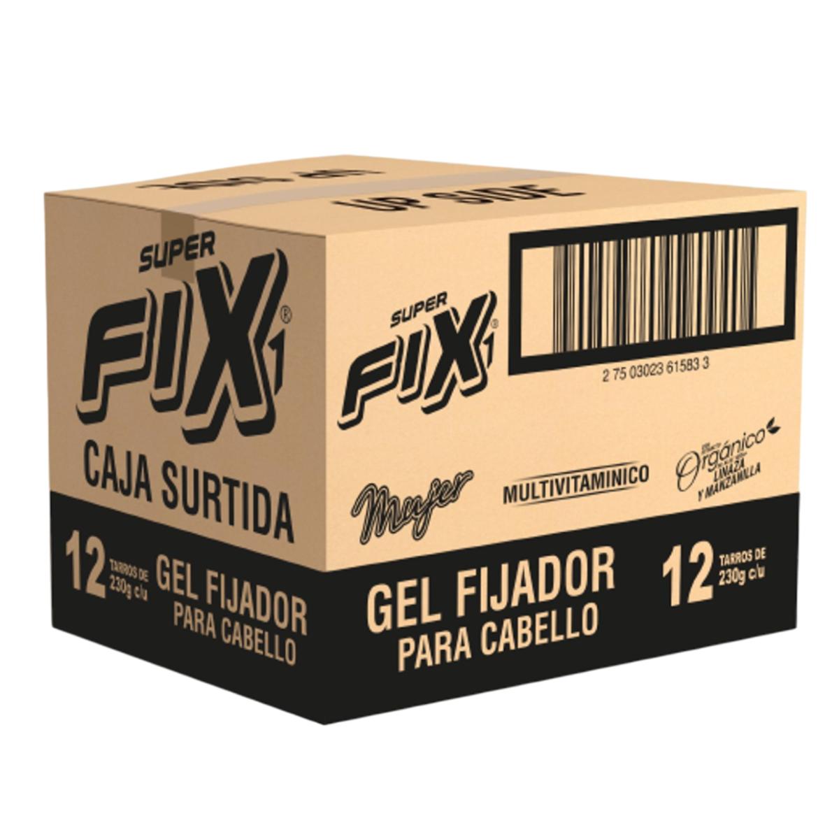 EST GEL SUPER FIX SURTIDO 12/230GR