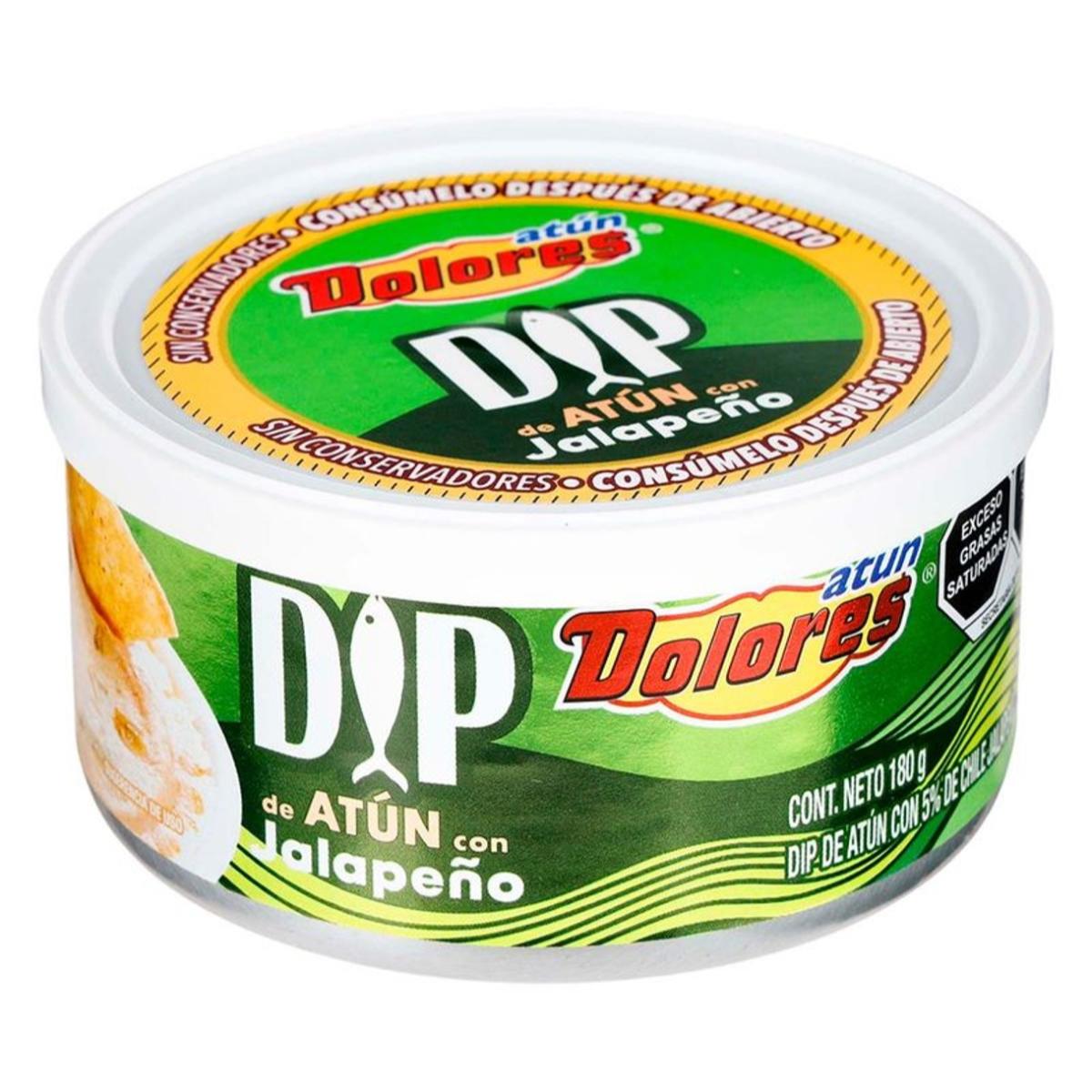 BT DIP DOLORES ATUN C/JALAPEÑO12/180GR