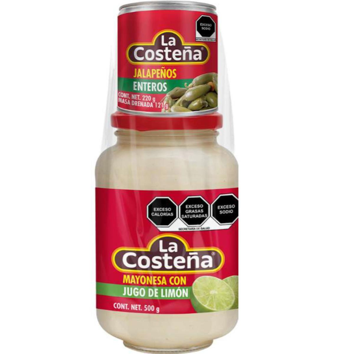 MAY LA COSTEÑA+JALAPEÑOS 220GR12/500GR