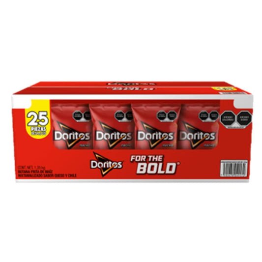 BT DORITOS NACHOS PACK25PZ
