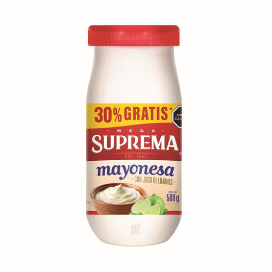 MAY MEGA SUPREMA C/LIMON+30% GR 12/380GR