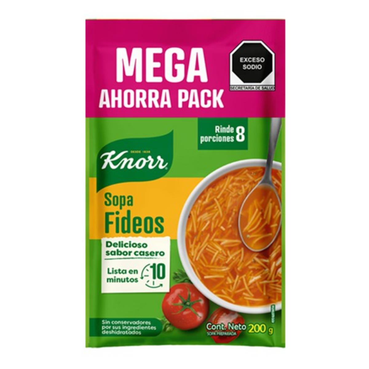 SOP SP KNORR FIDEO AHORRA PACK20/200GR