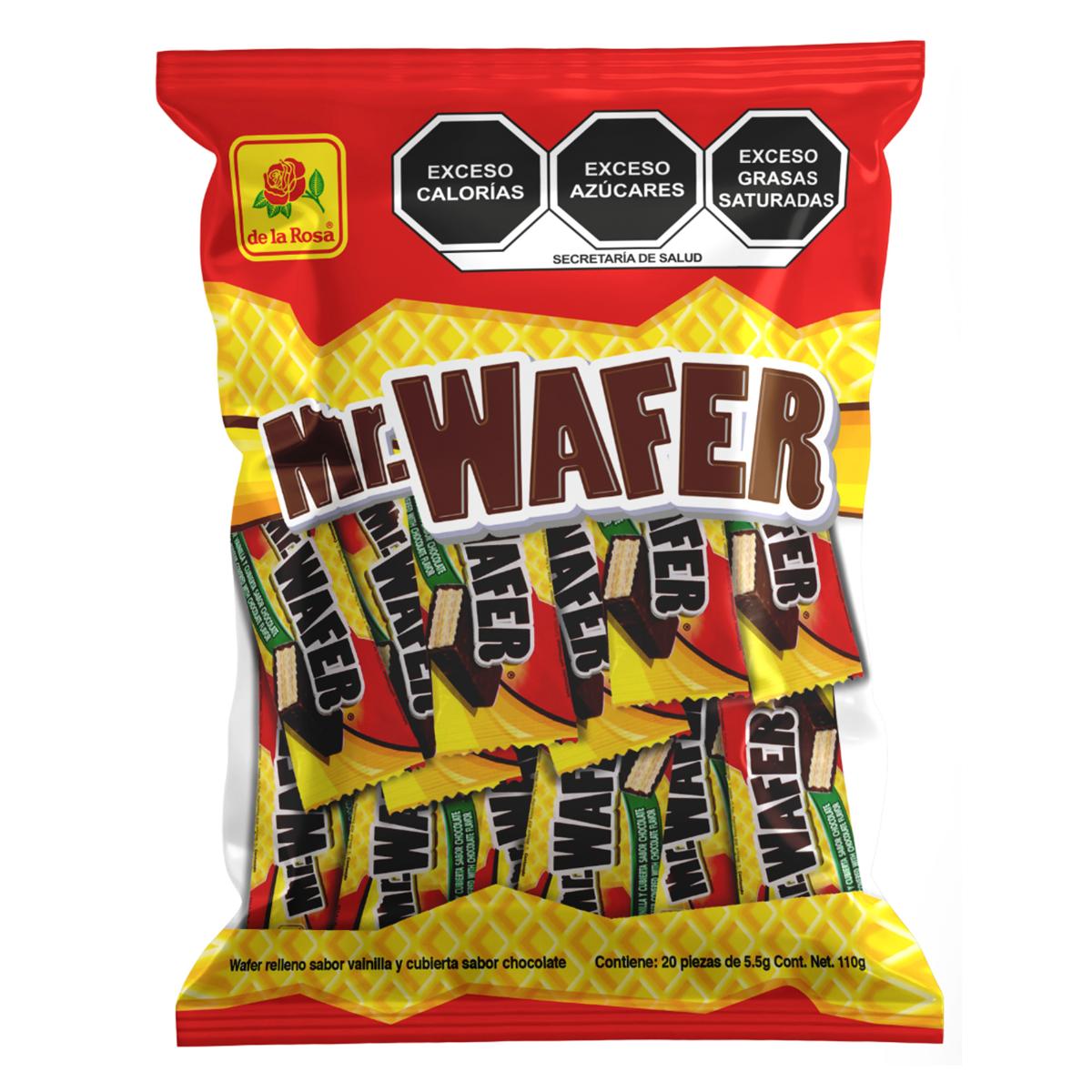 DL CHOC LA ROSA MR WAFER MINI 20PZ