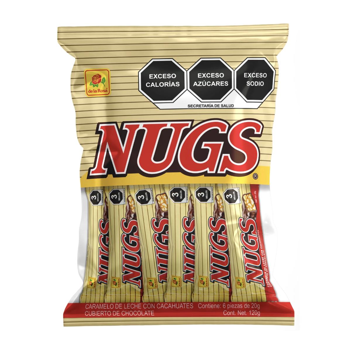 DL CHOC LA ROSA NUGS ORIGINAL6PZ