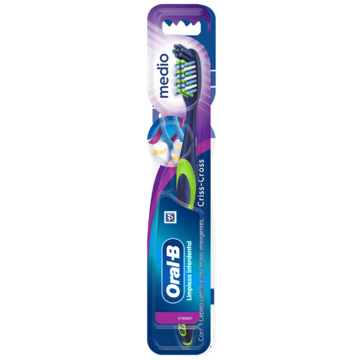 CB CEP ORAL B CRISS-CROSS MEDIO 6/6/PZ
