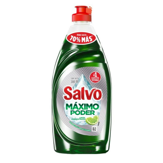 LT SALVO LIQ MAXIMO PODER LIMON 12/300ML