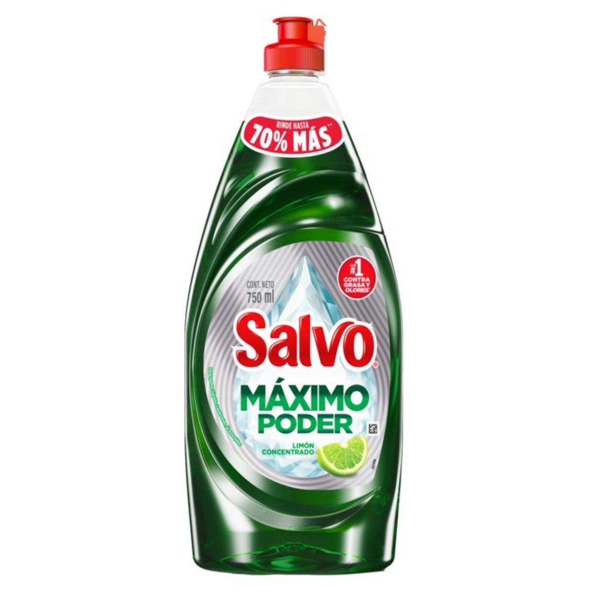 LT SALVO LIQ MAXIMO PODER LIMON 12/750ML