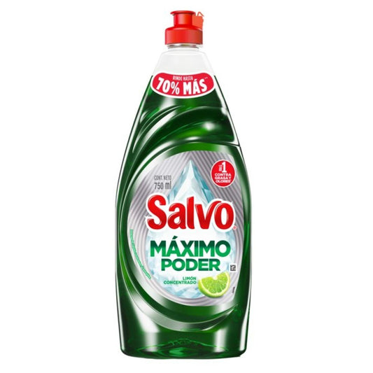 LT SALVO LIQ MAXIMO PODER LIMON 12/750ML