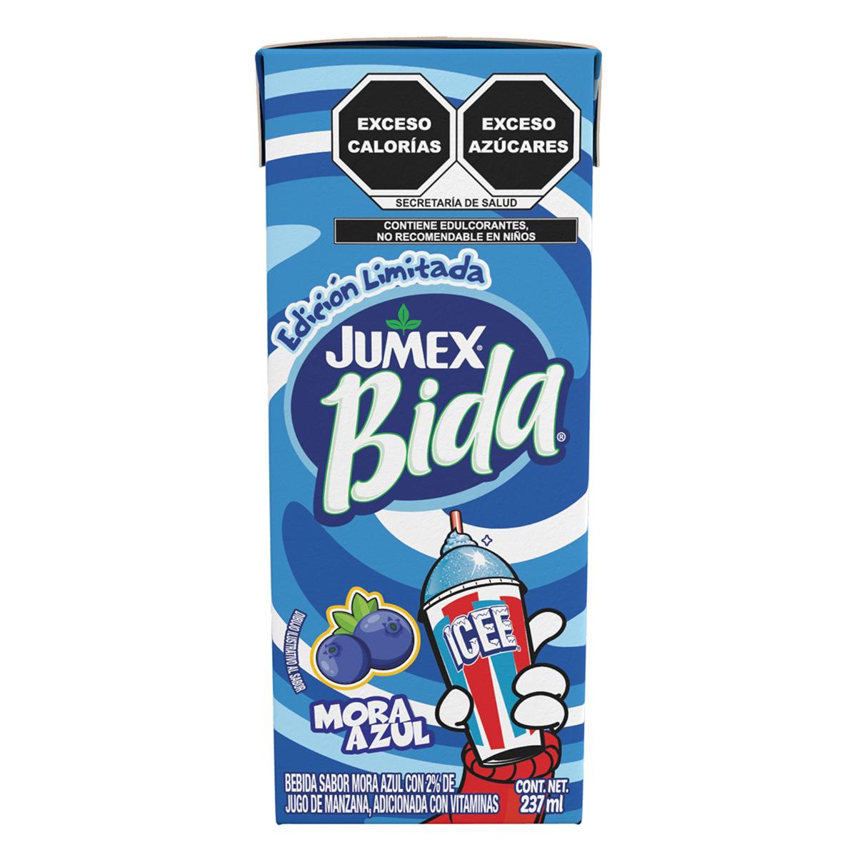 JUG JUMEX BIDA ICEE MORA AZUL 24/237ML