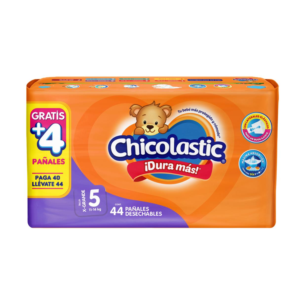 PÑ CHICOLASTIC CLASSIC T5+4PÑ GRA 40PZ