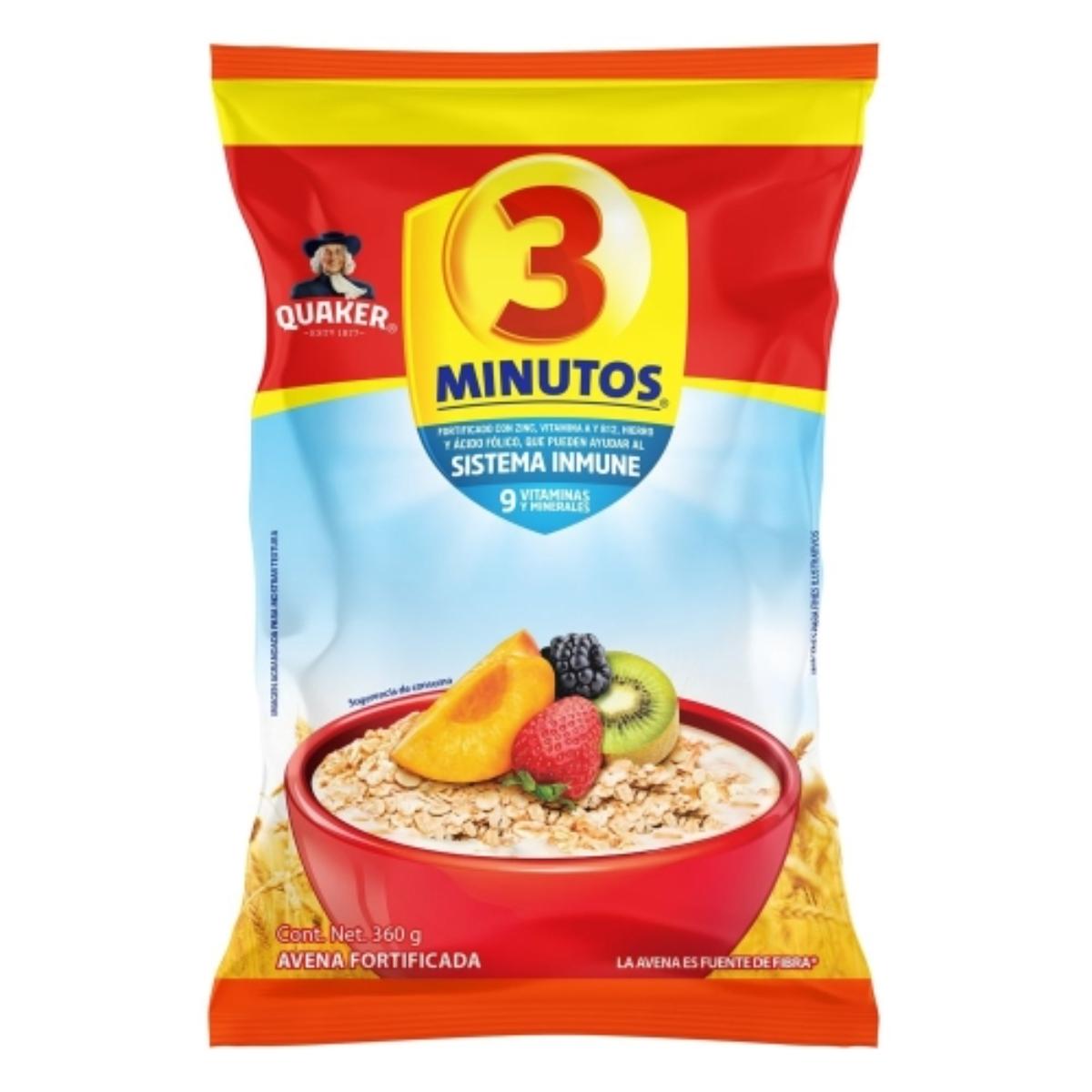 CER AVENA 3 MINUTOS BOLSA 36/360GR