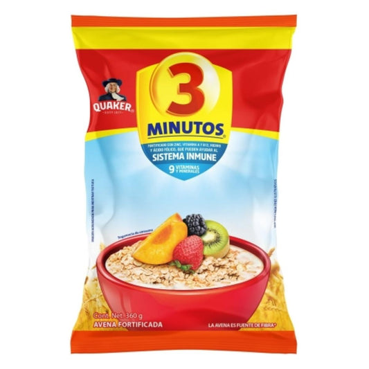 CER AVENA 3 MINUTOS BOLSA 36/360GR