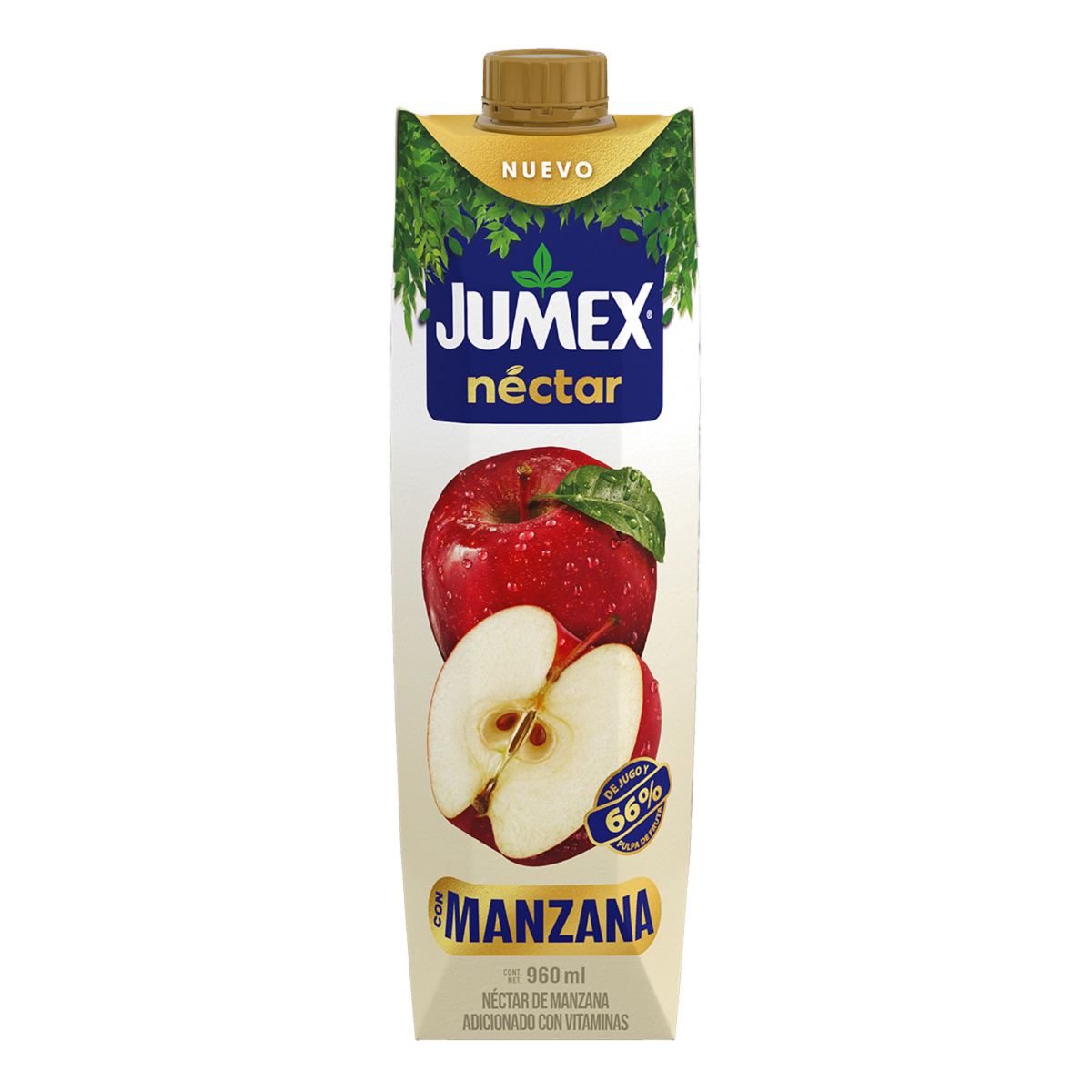 JUG JUMEX NECTAR MANZANA12/960ML