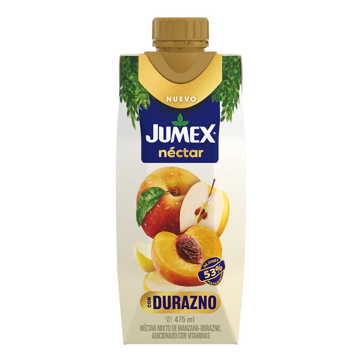 JUG JUMEX NECTAR DURAZNO12/475ML