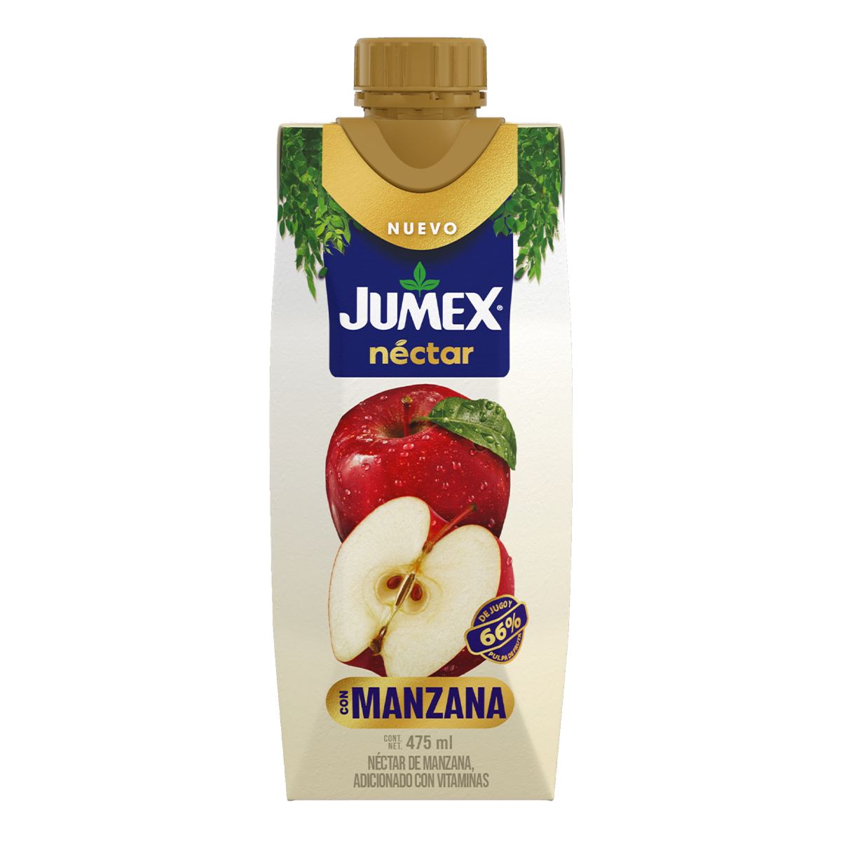 JUG JUMEX NECTAR MANZANA12/475ML