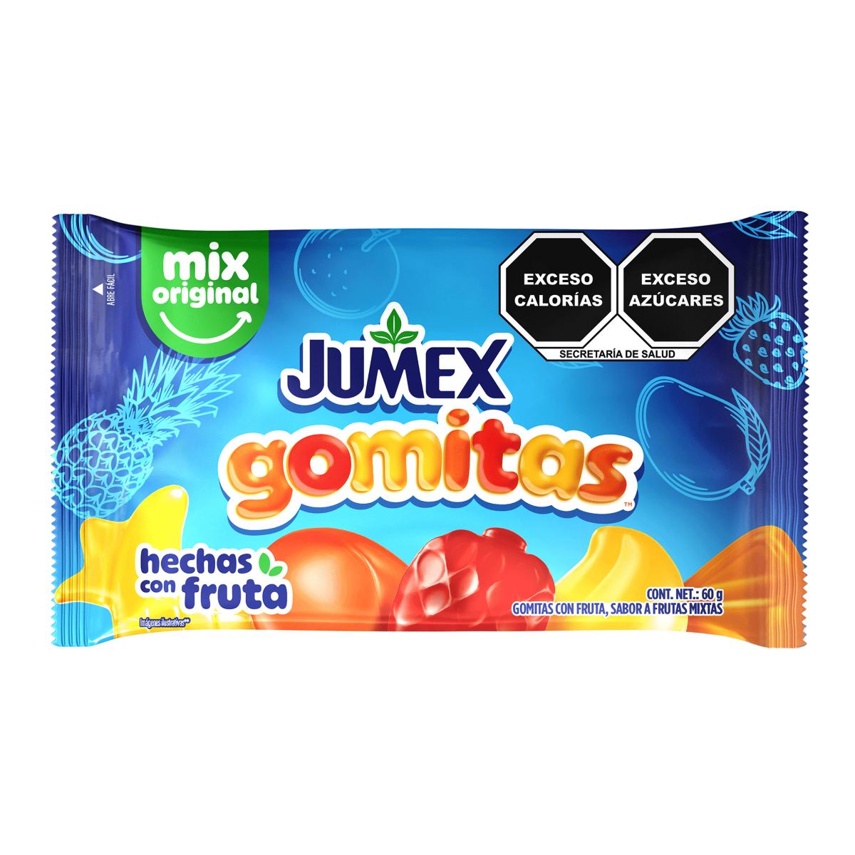 DL GOM JUMEX MIX DE FRUTAS 25/6/60GR