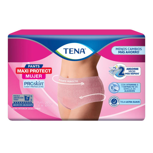 PÑ TENA CALZON PANTS MUJE MED+2PZ 6/14PZ