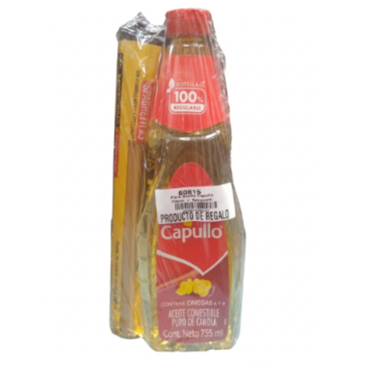 PACK CAPULLO 100% 755ML+SOP SPAGHET GRAT