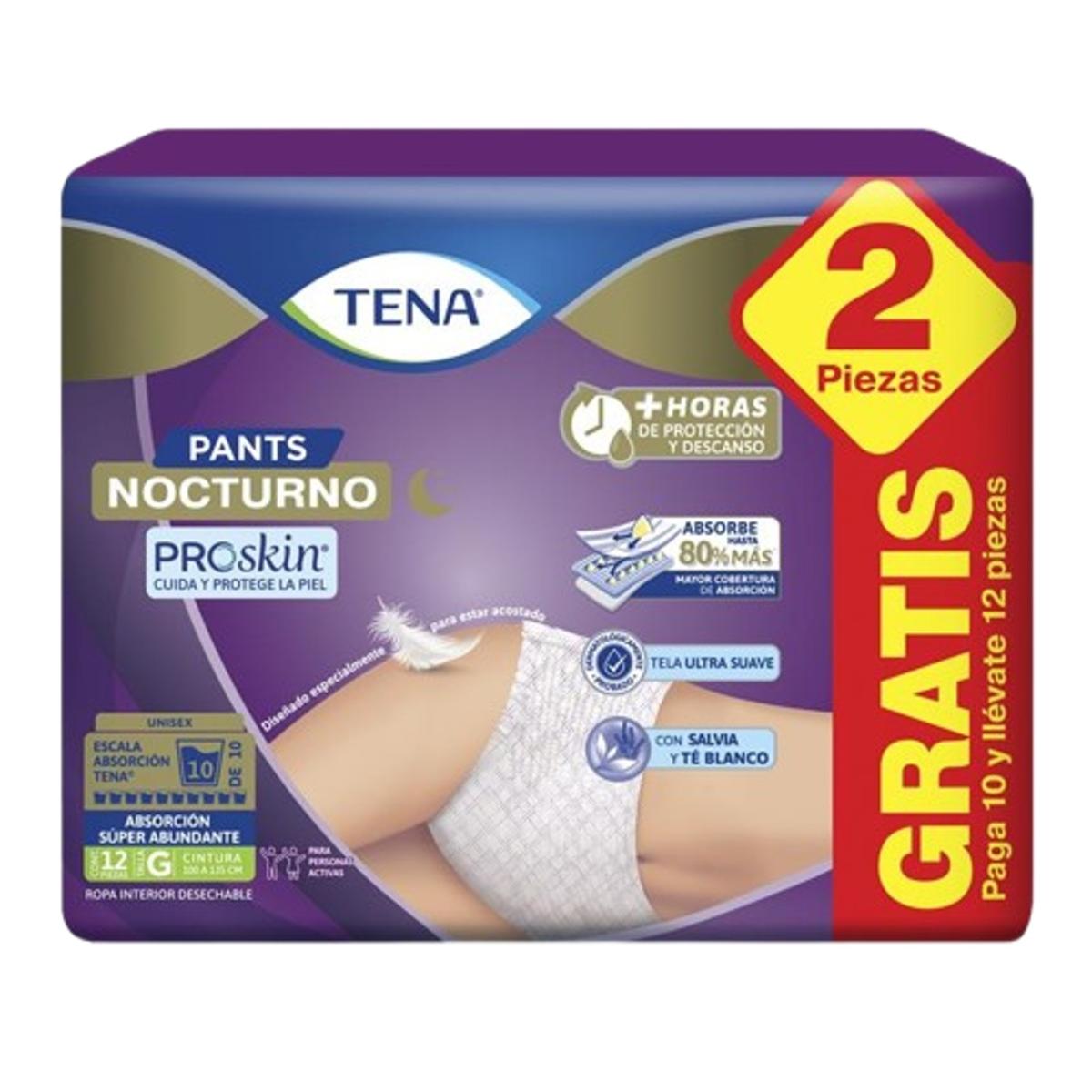 PÑ TENA CALZON PANTS NOCT GDE+2PZ 6/10PZ