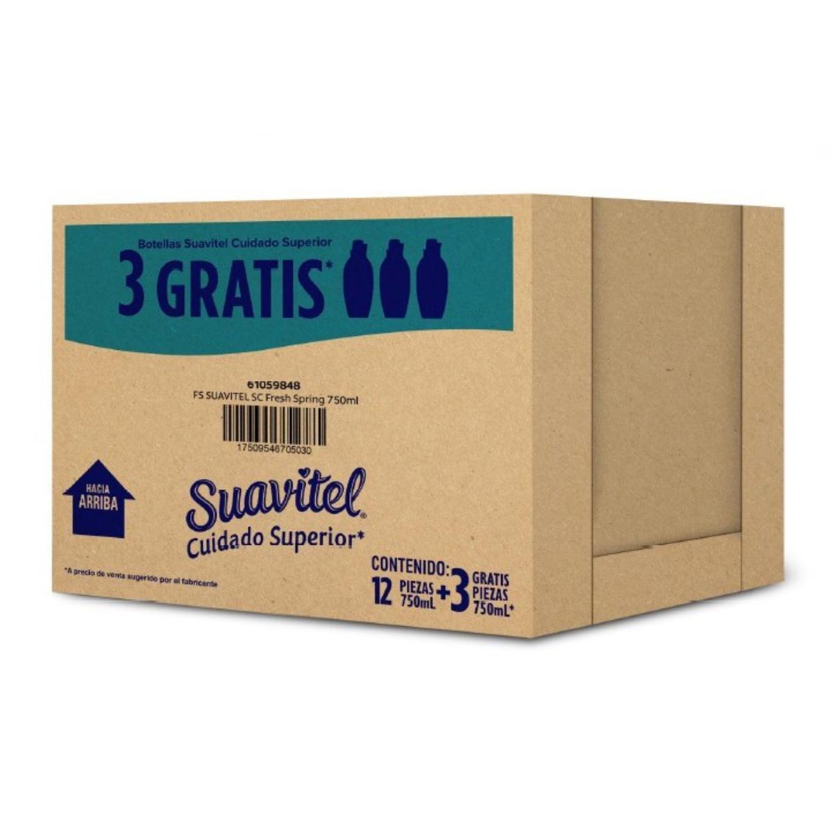 SV SUAVITEL FRESCA PRIMAVER+3PZ 12/750ML