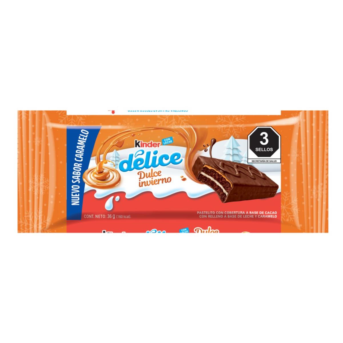 DL CHOC KINDER DELICE CARAMELO 6/10/36GR