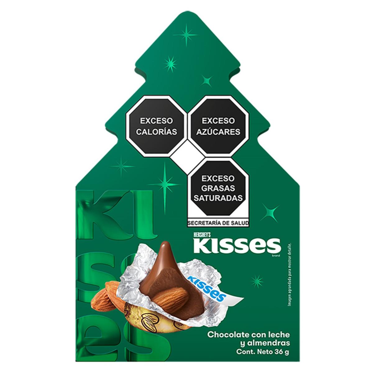 DL CHOC KISSES POCKET NAVIDAD24/36GR