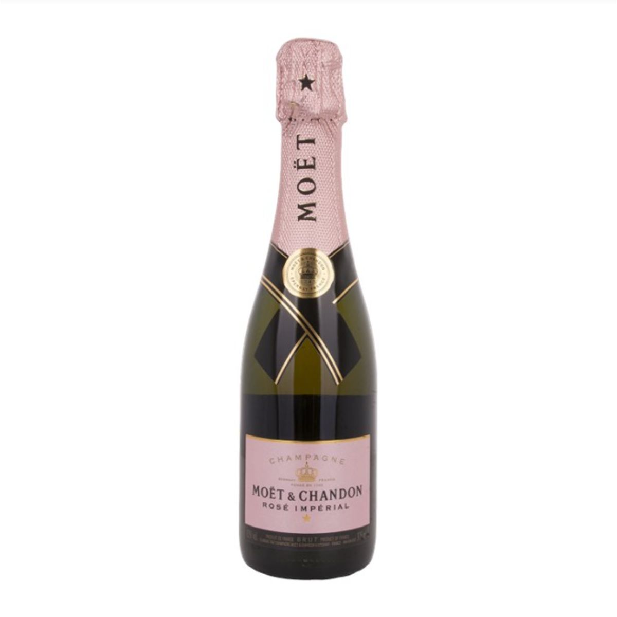 CHAMP MOET&CHANDON BRUT IMP ROS 12/375ML