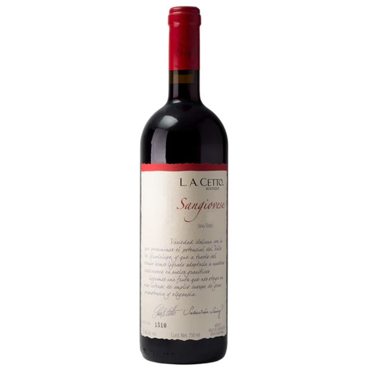 VMT LA CETTO SANGIOVESE BOUTIQUE 3/750ML