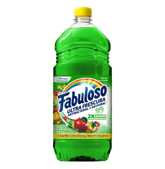 Limpiador Fabuloso Pasión De Frutas 2 Lt