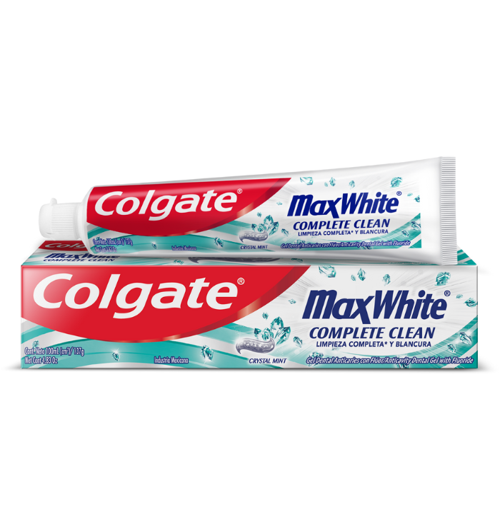 Pasta Dental Colgate Max White Complete Clean Crystal Mint 100 Ml