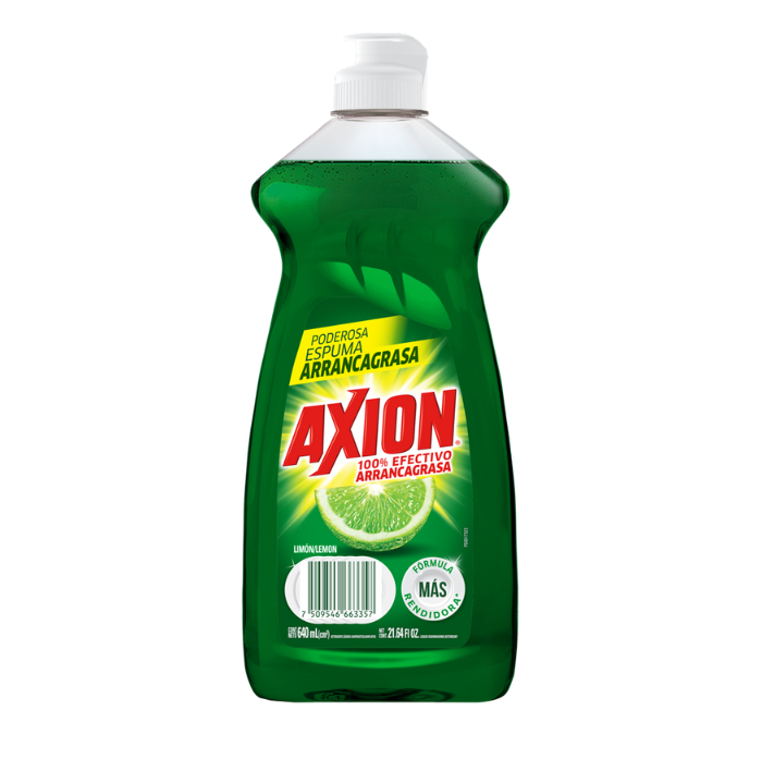 Lavatrastes Líquido Axion Limón 640 Ml