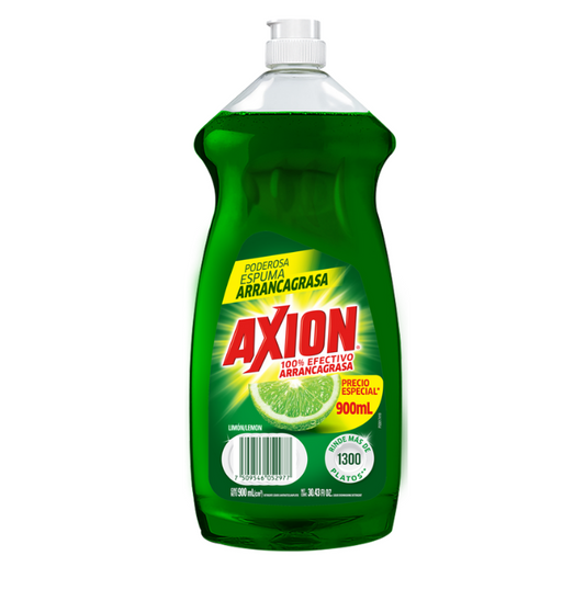 Lavatrastes Líquido Axion Limón 900 Ml