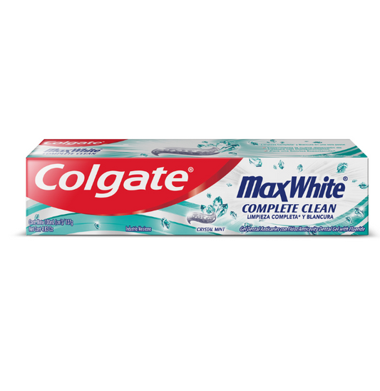 Pasta Dental Colgate Max White Complete Clean Crystal Mint 100 Ml