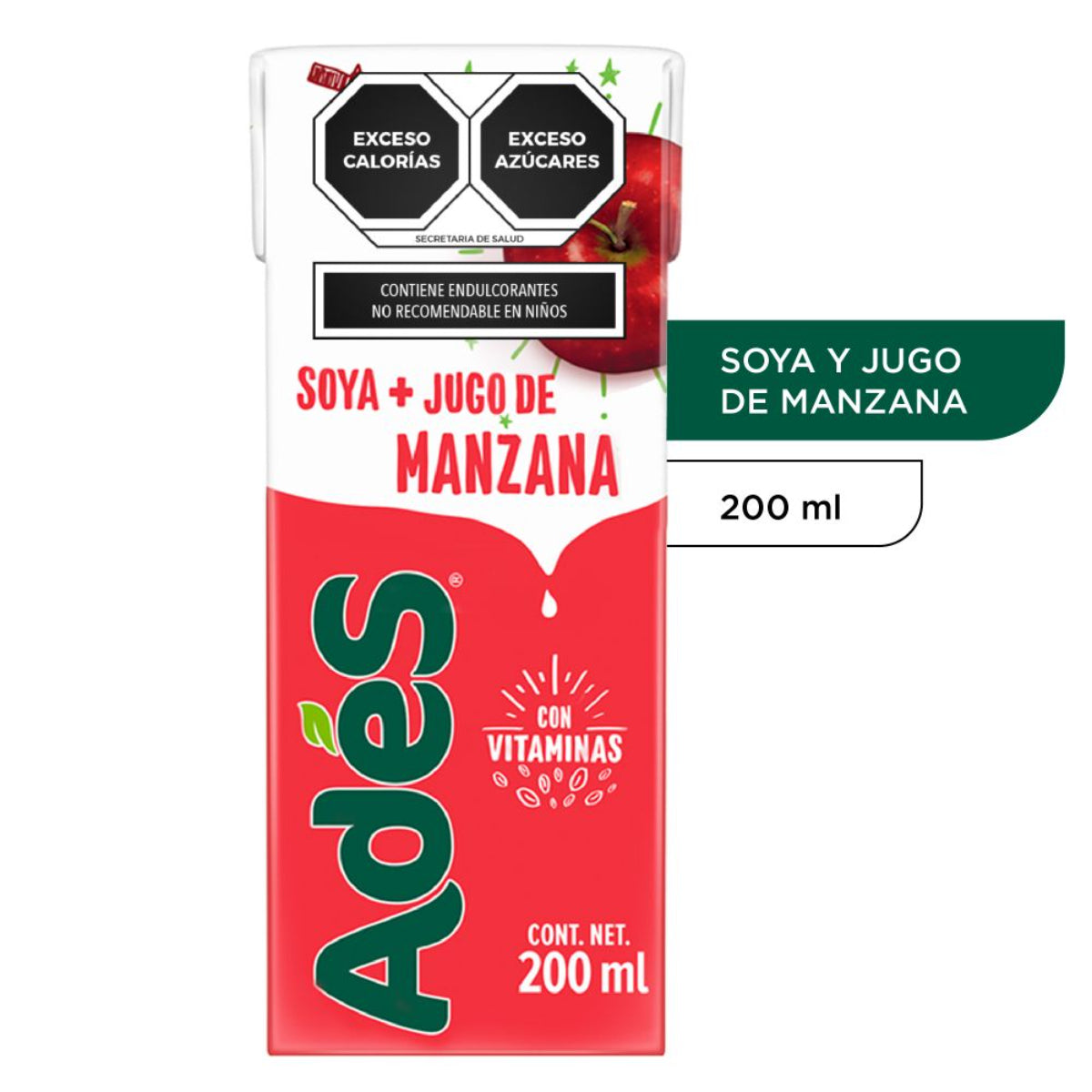 JUG ADES MANZANA40/200ML