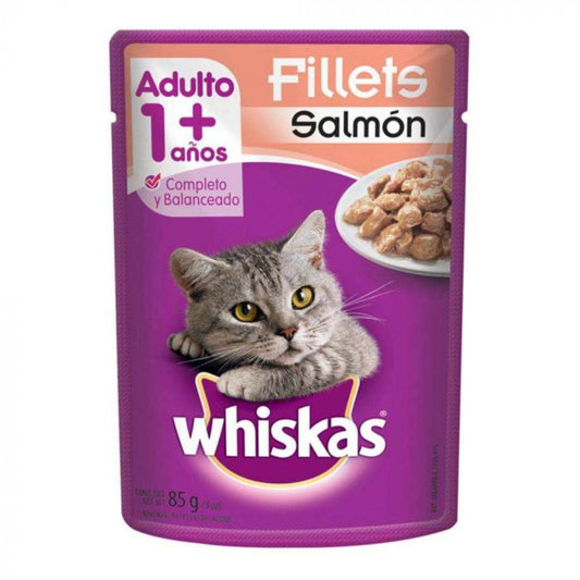 MASC WHISKAS SALMON   8/85GR