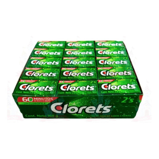 DL CHIC CLORETS 2S MENTA60PZ