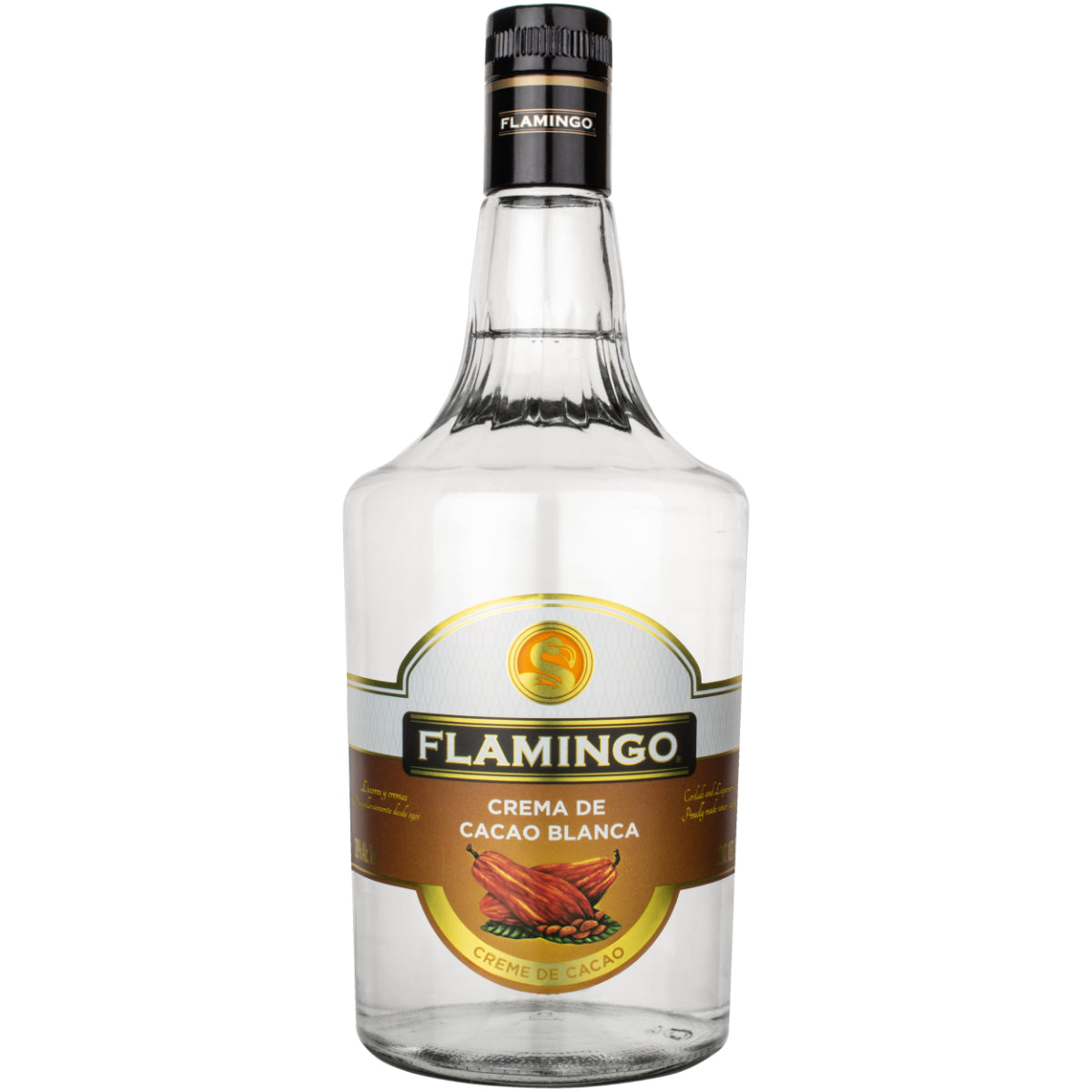 LICOR CREMA FLAMINGO CACAO/BLANCA12/LT