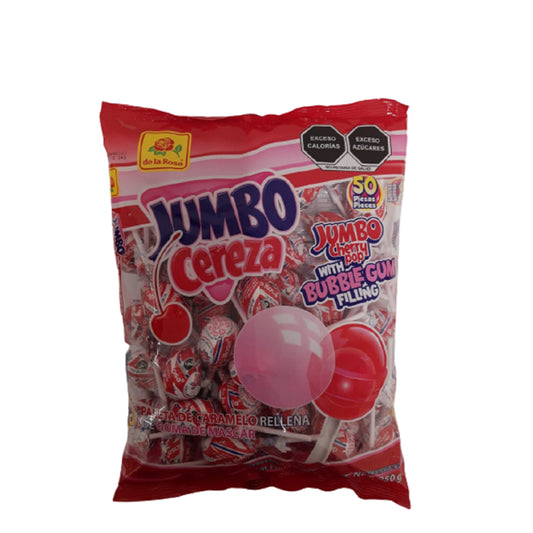 DL PAL LA ROSA JUMBO CEREZA 50PZ