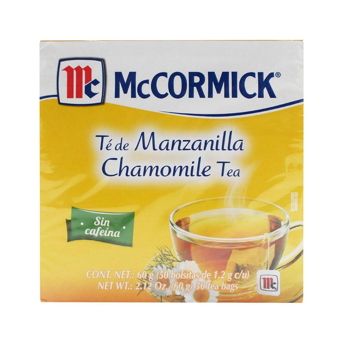 TE MCCORMICK MANZANILLA24/50PZ