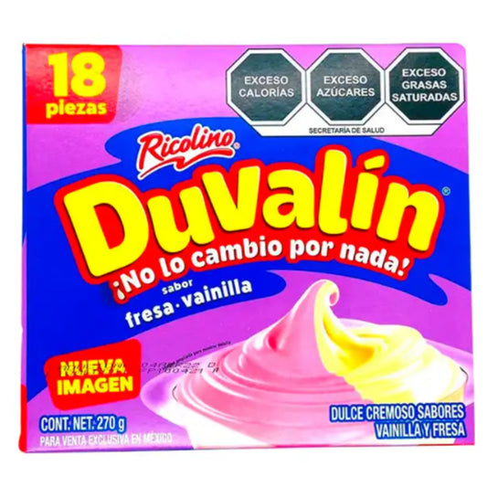 DL RICOLINO DUVALIN FRESA/VAINIL18PZ